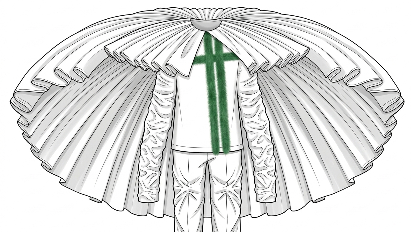 Structured collar